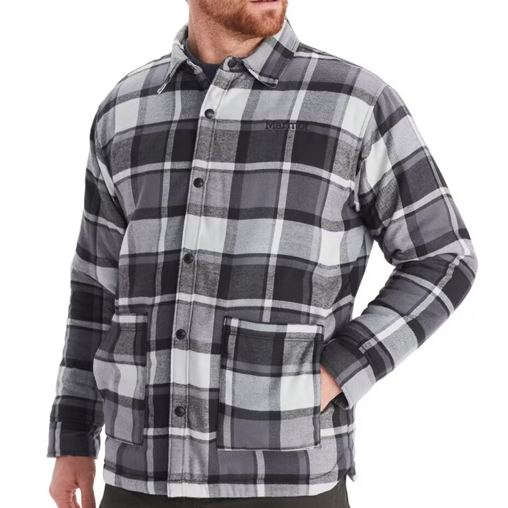 Marmot Flannel Chore Coat size M